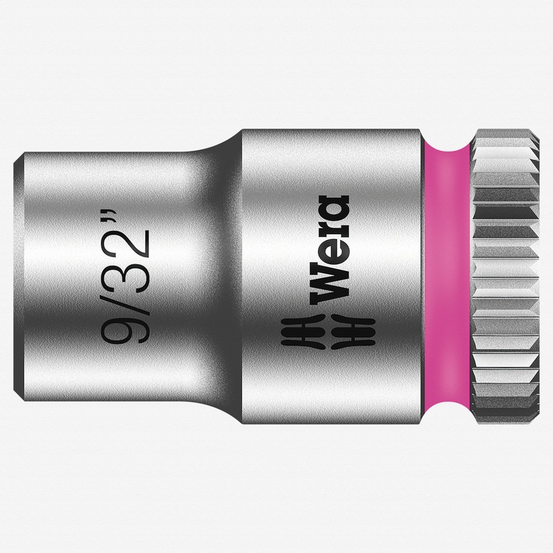 Wera 003517 9/32" x 1/4" Zyklop Socket