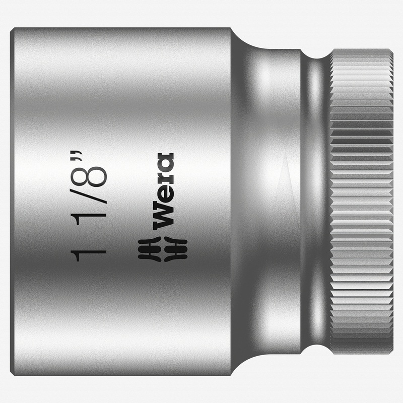 Wera 003633 1-1/8" x 1/2" Zyklop Socket