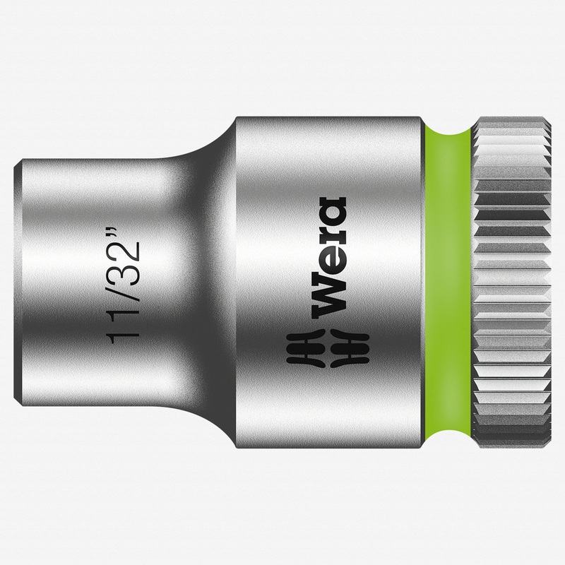 Wera 003571 11/32" x 3/8" Zyklop Socket