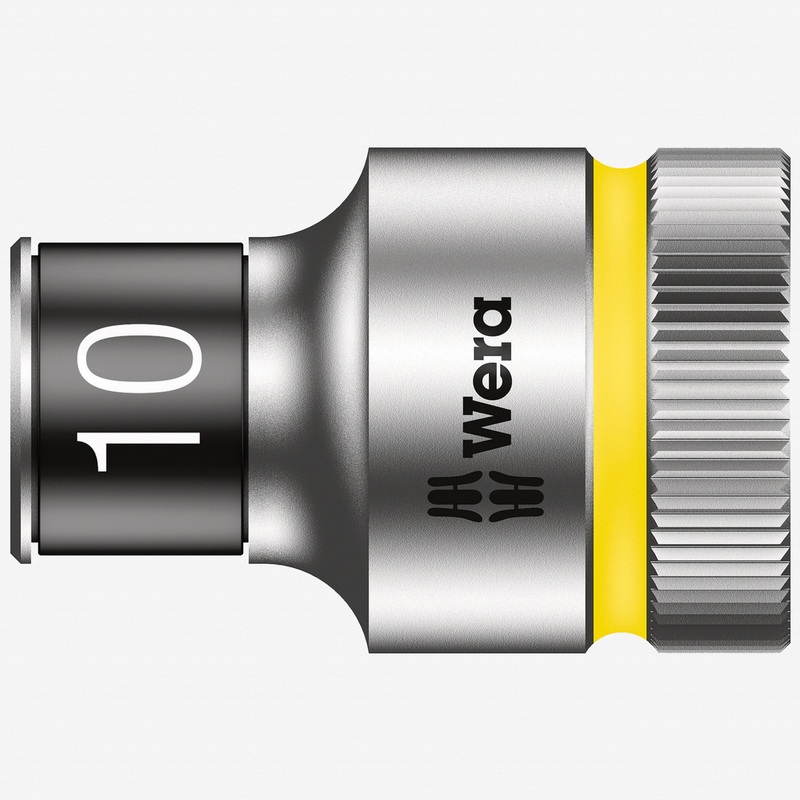 Wera 003730 Zyklop Socket with 1/2" Drive with Holding Function - 10mm