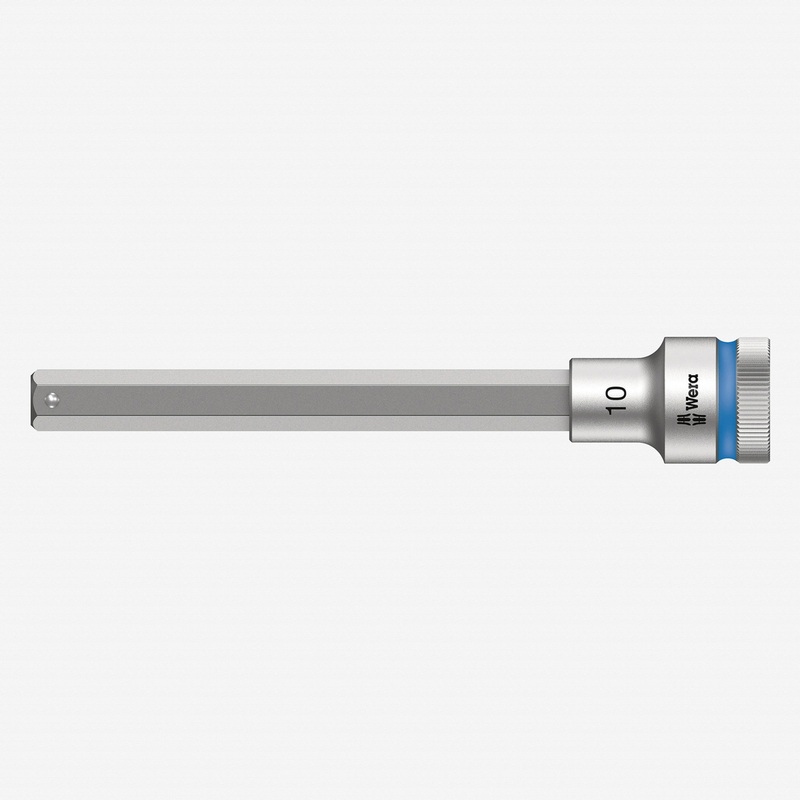Wera 003845 1/2" Drive Zyklop Hex-Plus Bit Socket with Holding Function 10mm Long
