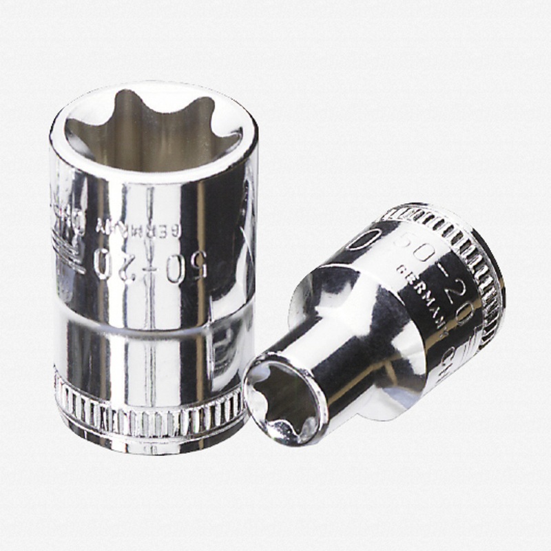 Heyco External Torx Socket - E5, 1/4" Drive