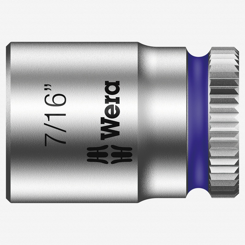Wera 003521 7/16" x 1/4" Zyklop Socket