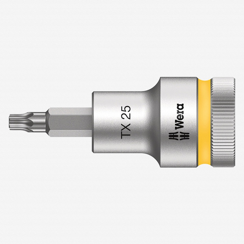 Wera 003831 1/2" Drive Zyklop Torx Bit Socket with Holding Function T25