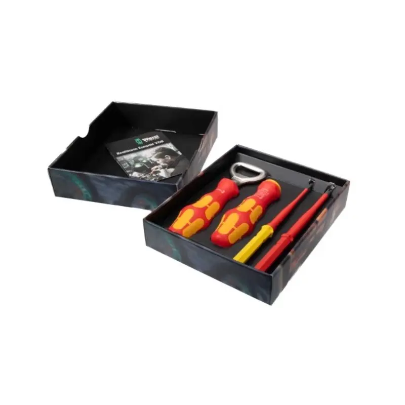 Wera 4 Piece Kraftform Kompakt VDE Set Christmas 2024 Screwdriver Set - 05135816001