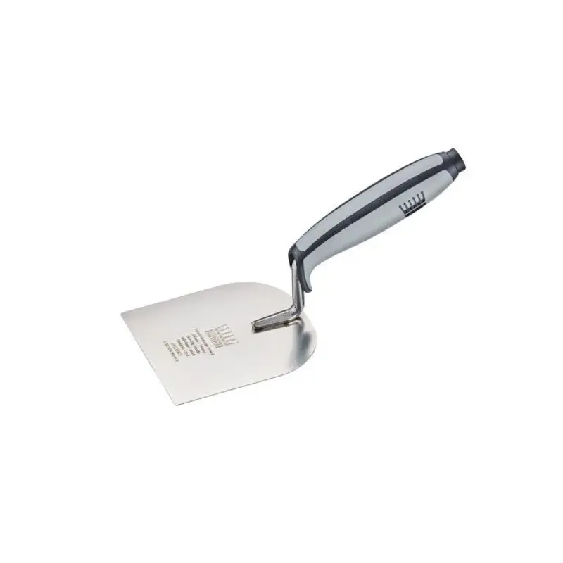 Ragni Stainless Steel Rounded Margin Trowel 110mm x 80mm - R6180S