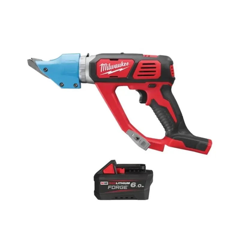 Milwaukee M18BMS20 18V 2.0mm Cordless Metal Shear With 1 x 6.0Ah Battery