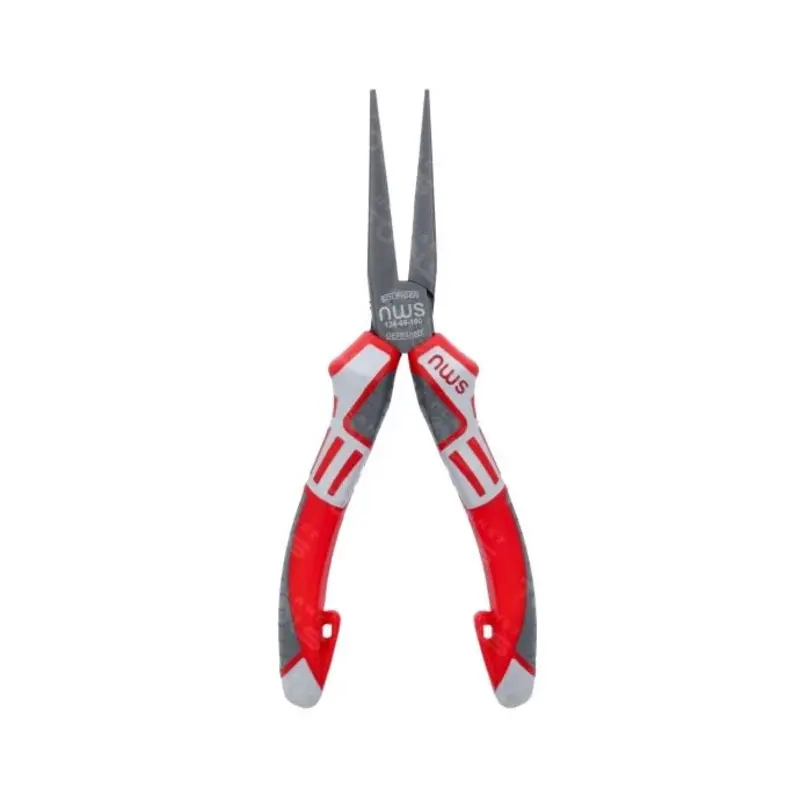 NWS Long Nose Pliers 3K Flat 160mm