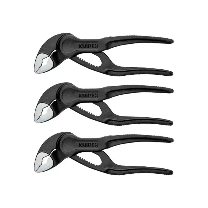 KNIPEX Cobra XS High Tech Water Pump Pliers 100 mm Pack of 3