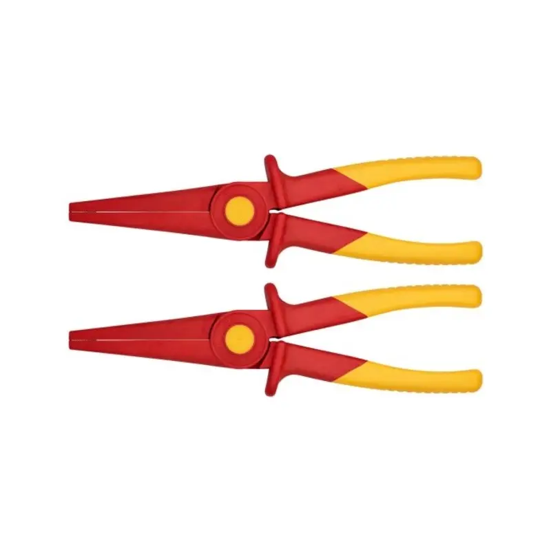 KNIPEX Snipe Nose Pliers Of Plastic Insulating 220mm Pack of 2