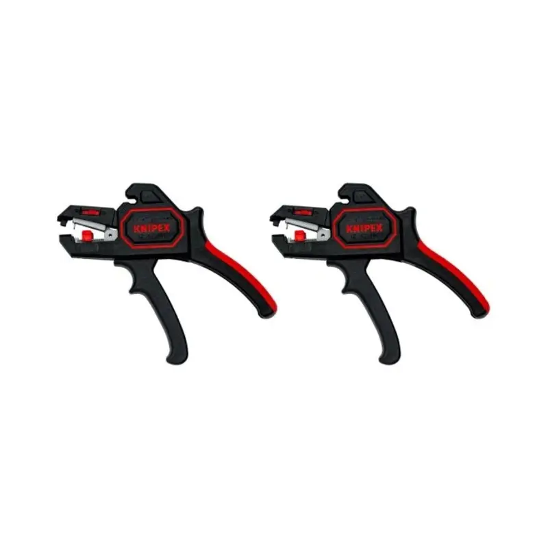 KNIPEX Automatic Insulation Stripper 180mm Pack of 2