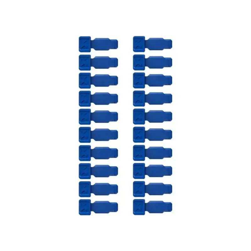 KNIPEX ColorCode Clips Blue 20 Pieces