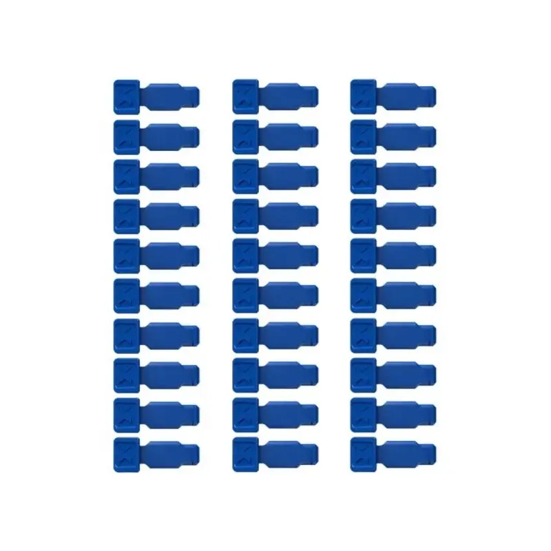 KNIPEX ColorCode Clips Blue 30 Pieces