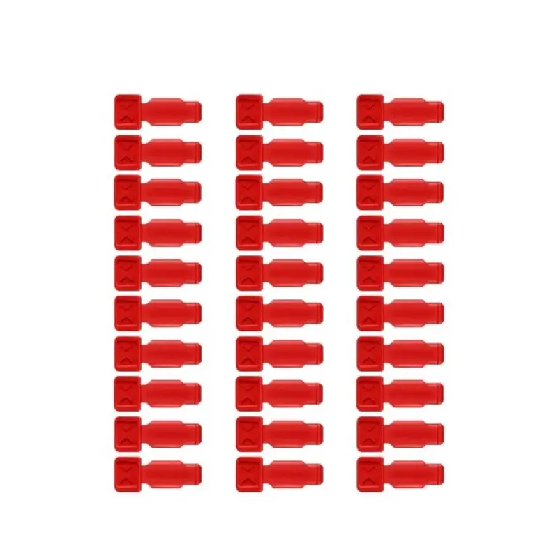 Knipex ColorCode Clips Red 30 Pieces