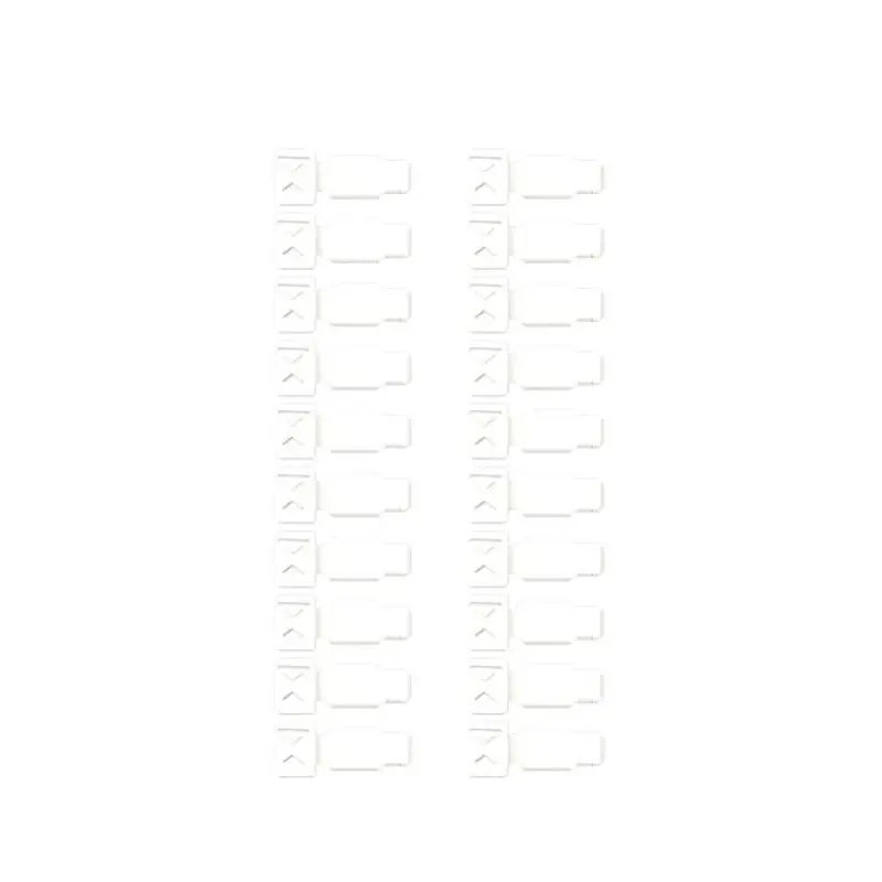 Knipex ColorCode Clips White 20 Piece