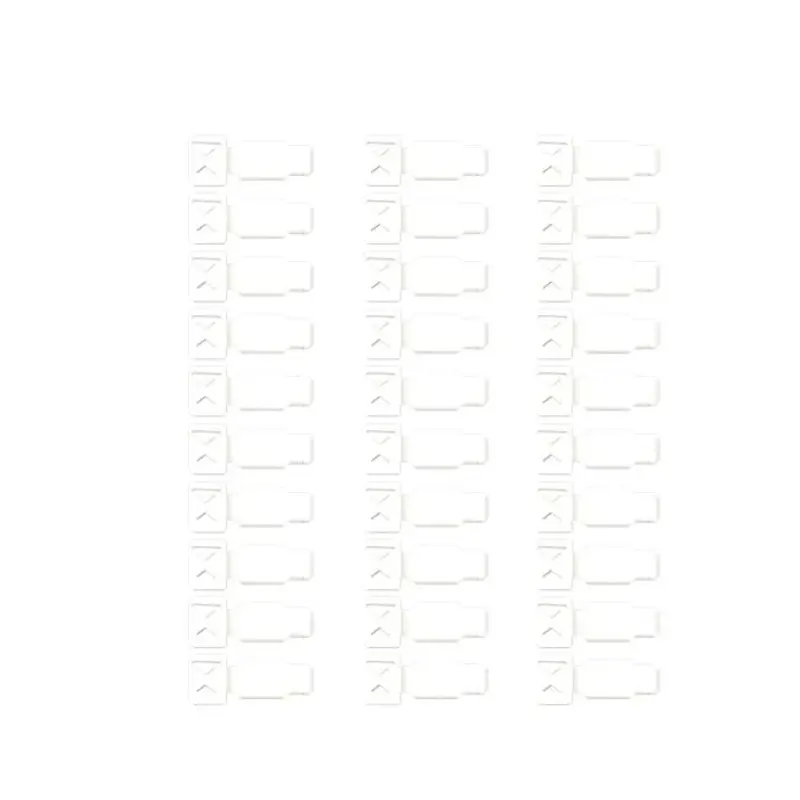 Knipex ColorCode Clips White 30 Piece