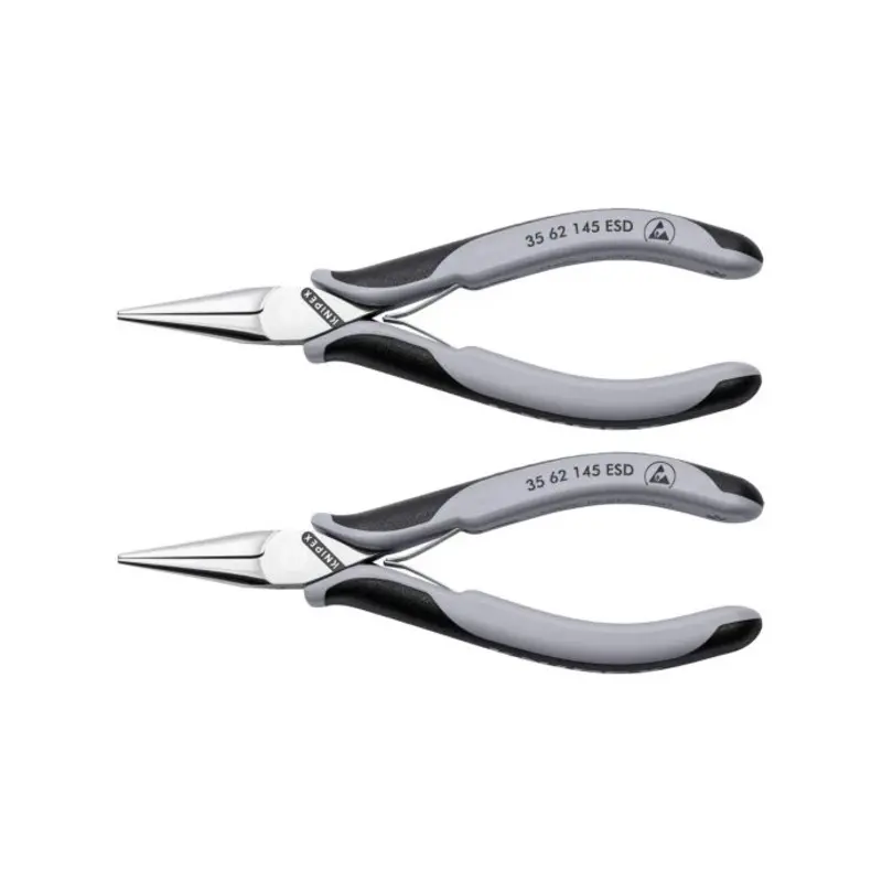 KNIPEX Electronics Gripping Pliers 145mm Multi Component Grips Pack of 2