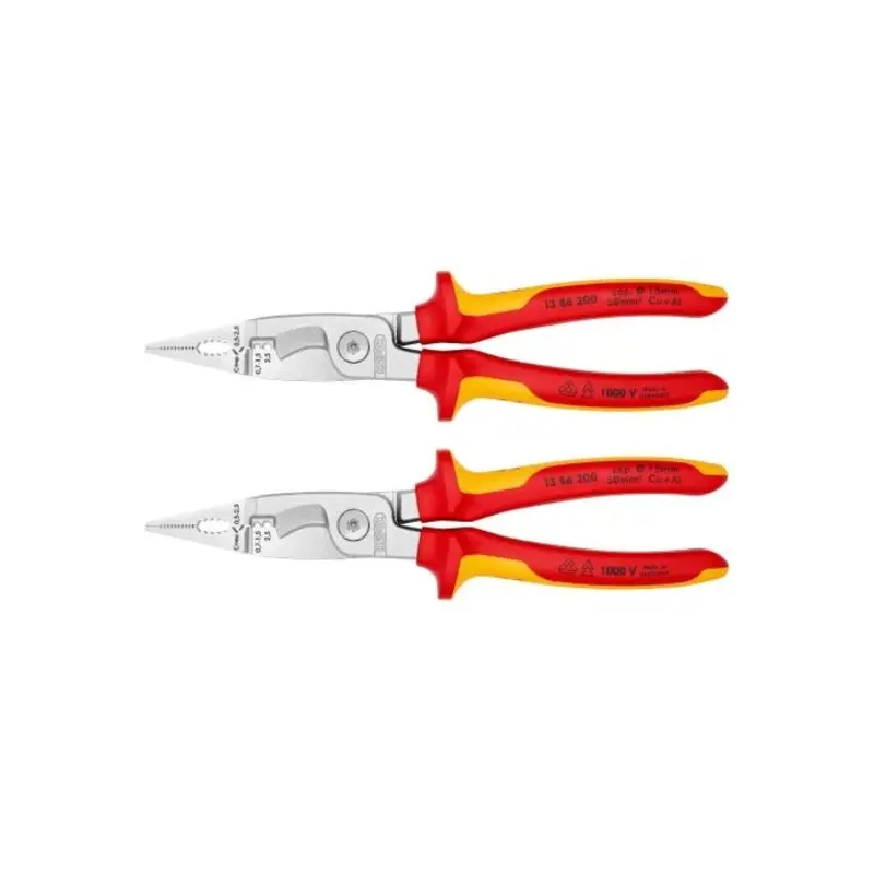 KNIPEX Plier For Electrical Installation Pack of 2