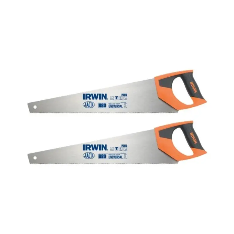 Irwin 10505212 880 Plus Universal Hand Saw 500mm (20") - Pack of 2