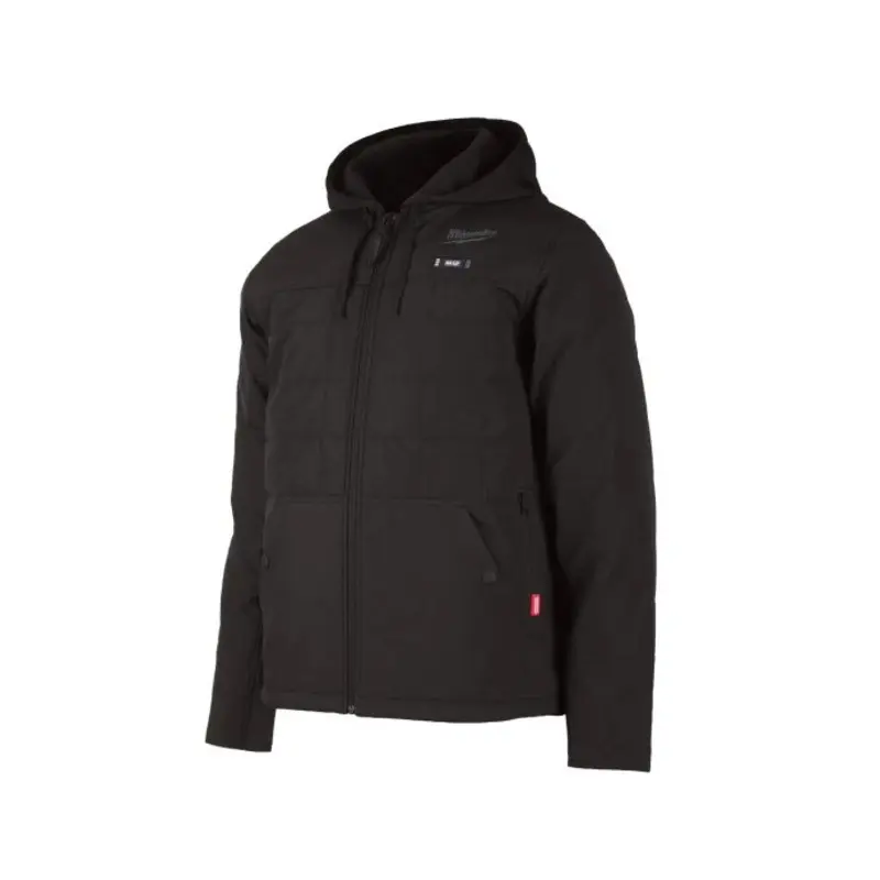 Milwaukee 4932480072 M12HPJBL2 Medium Black Heated Puffer Jacket