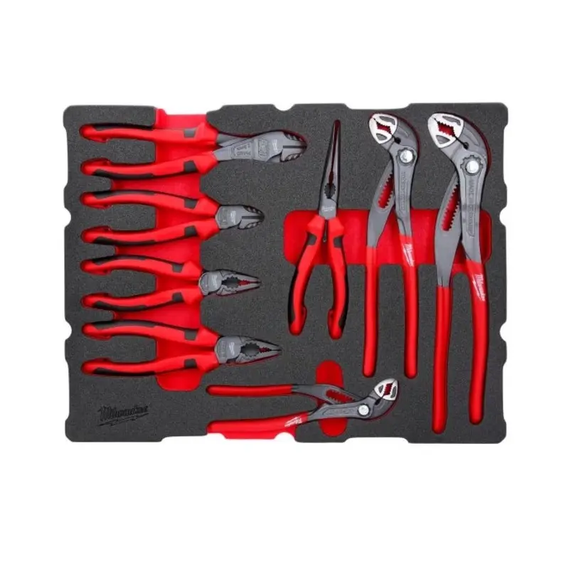 Milwaukee 4932493643 Packout 8 Piece Drawer Pliers Foam Insert Set