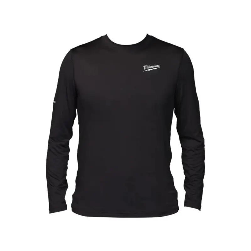 Milwaukee 4932498285 Workskin Cold Weather Base Layer Black Long Sleeve L