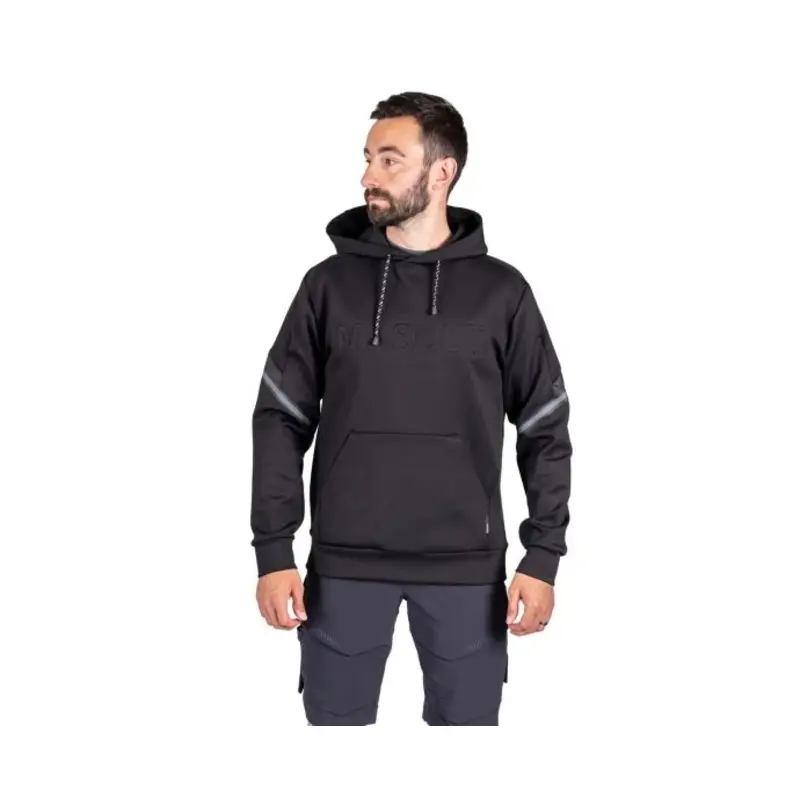 Mascot Custom Fleece hoodie Colour: Black Size: Lge