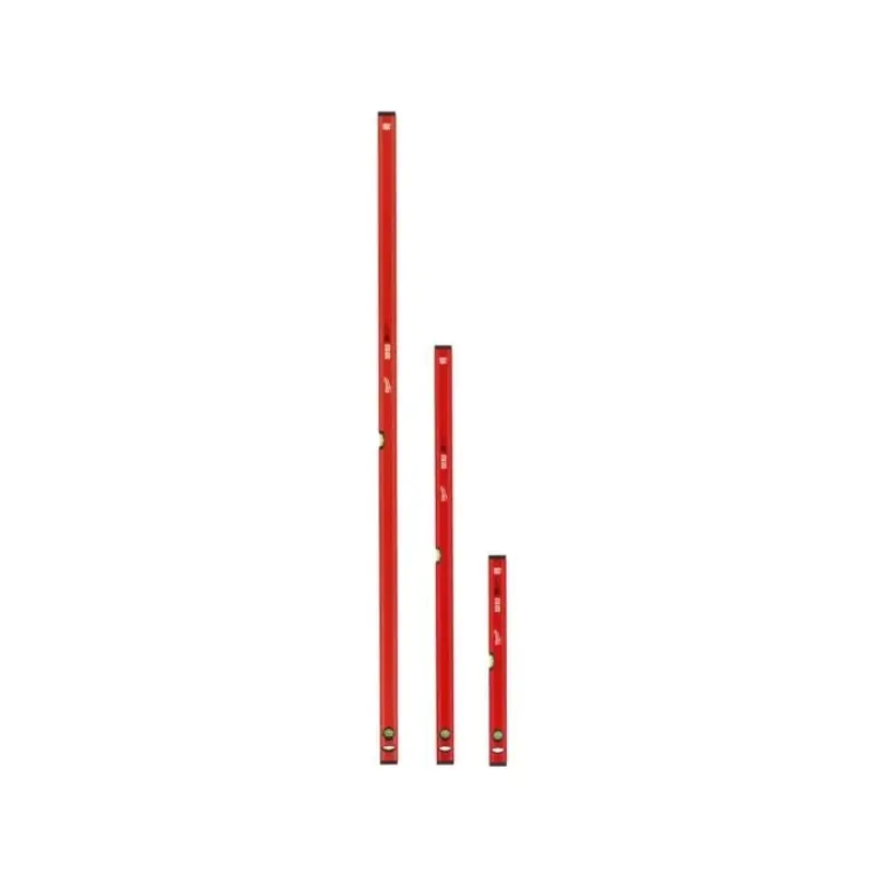Milwaukee 4932459379 REDSTICK 3 Piece Slim Box Level Set 600mm, 1200mm & 1800mm