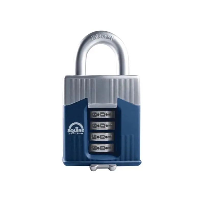 Squire Warrior High-Security Open Shackle Combination Padlock 45mm Boxed