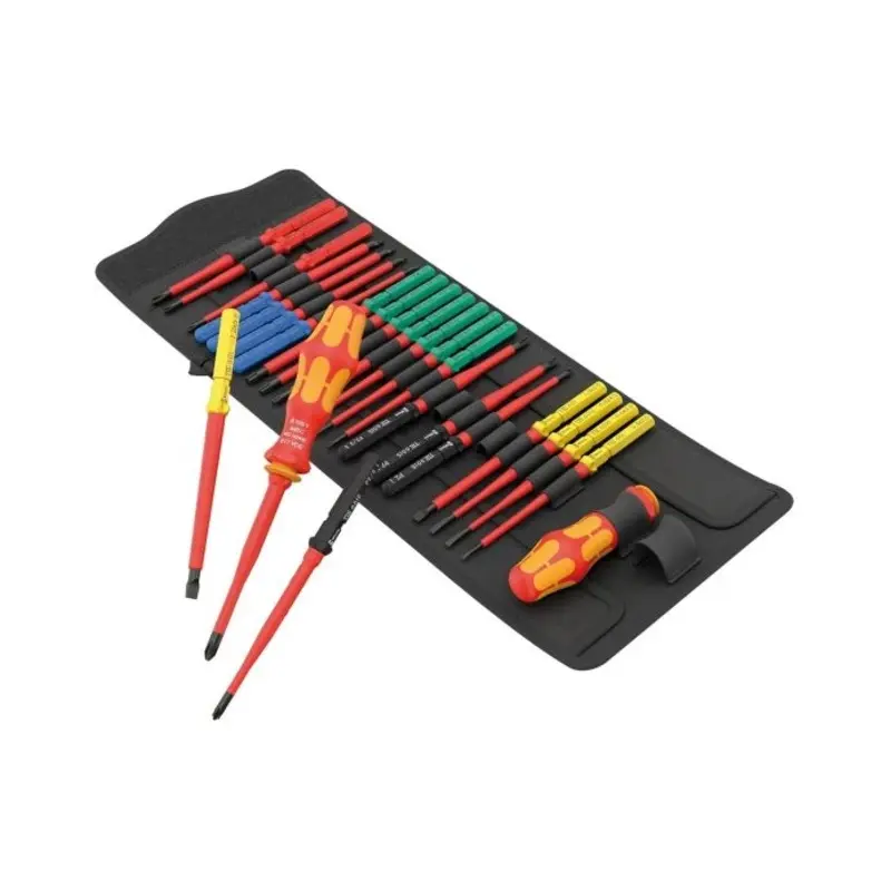 Wera 05006617001 26 Pieces Kraftform Kompakt VDE Big Pack Screwdriver Set