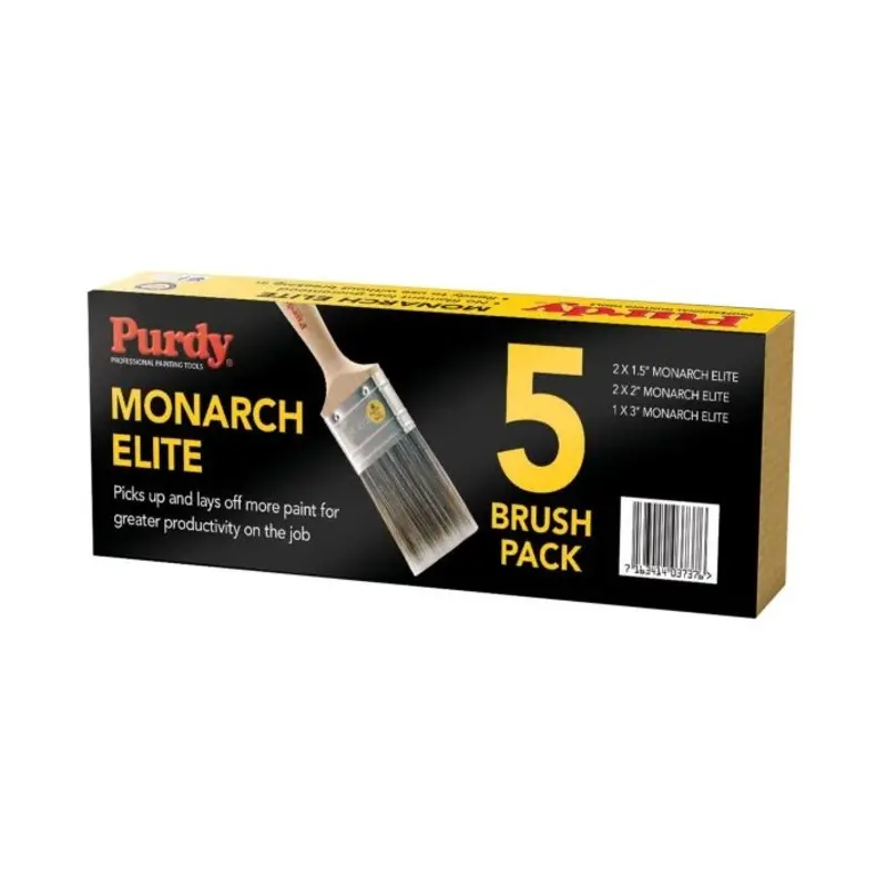 Purdy Monarch Elite Paint Brush Set, 5 Piece