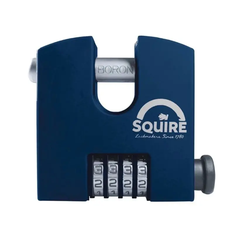 Squire SHCB65 Stronghold Re-Codable Padlock 4-Wheel Boxed