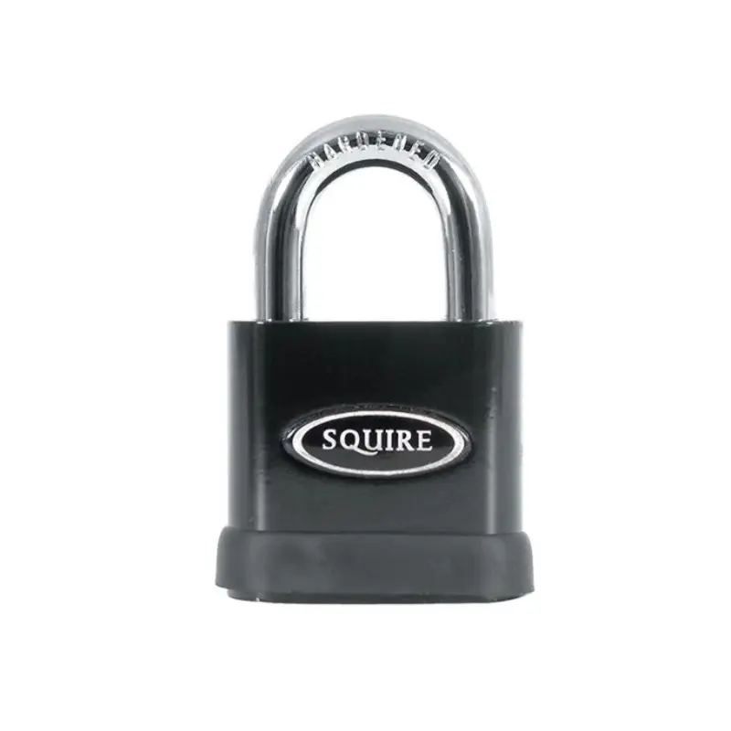 Squire SS50CP5 Stronghold Solid Steel & Brass Padlock 50mm Closed Shackle CEN3 Boxed