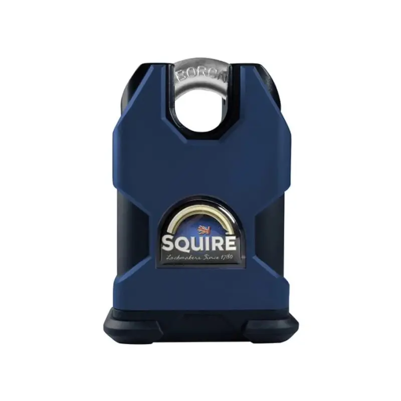 Squire SS50CS Stronghold Solid Steel Padlock 50mm Closed Shackle CEN4 Boxed