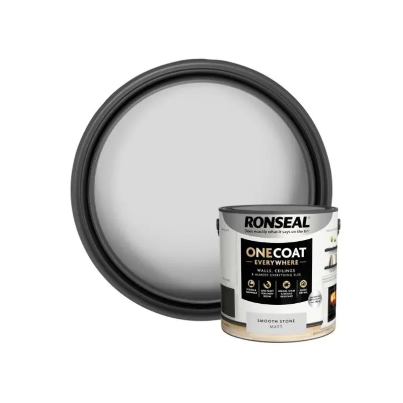 Ronseal One Coat Everywhere Interior Smooth Stone Matt 2.5 litre