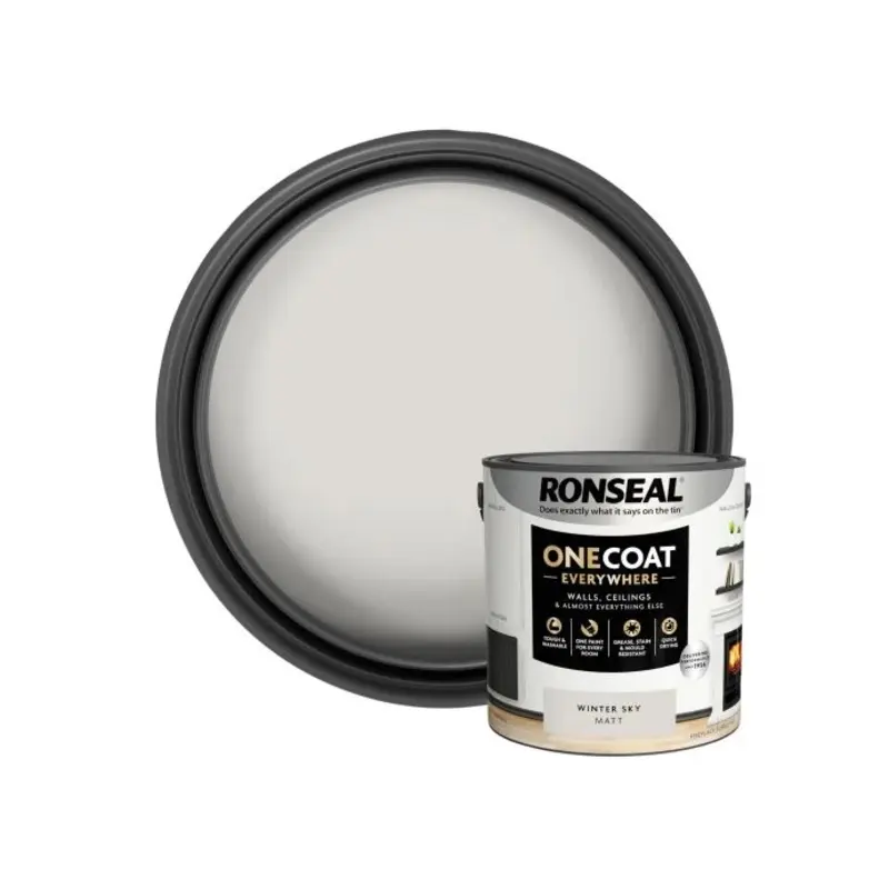 Ronseal One Coat Everywhere Interior Winter Sky Matt 2.5 litre