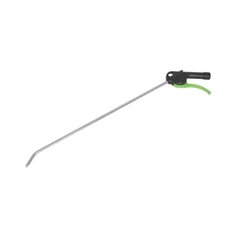 Sealey Premier Air Blow Gun with Angled Lance 8mm 480mm with 1/4"BSP Air Inlet