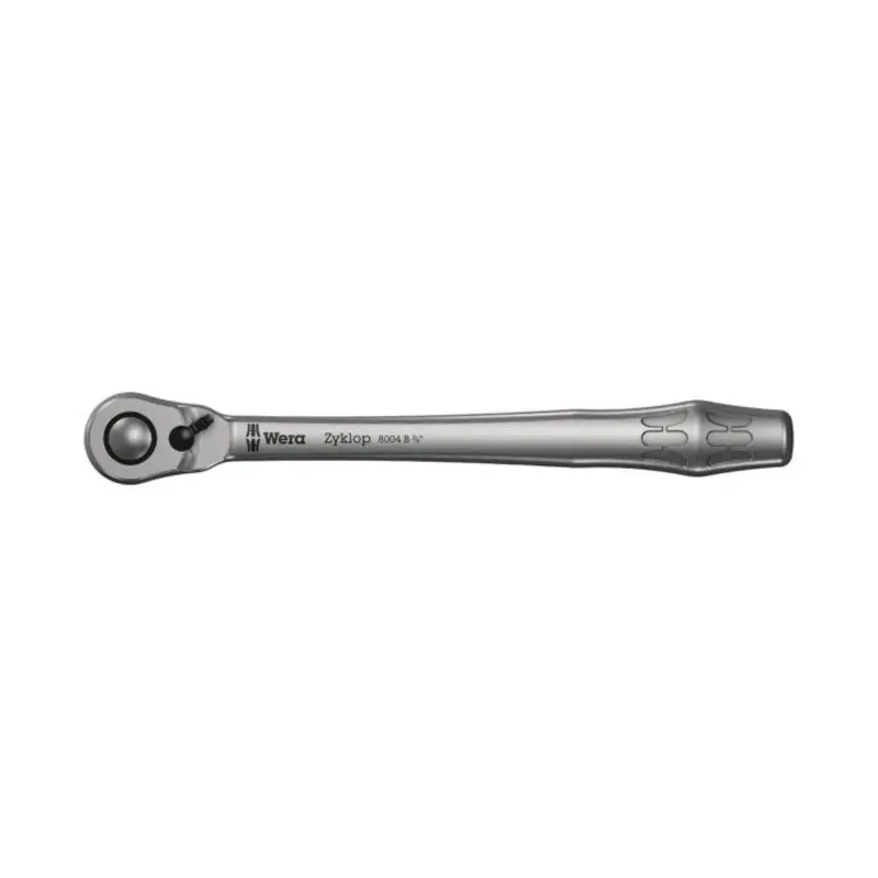 Wera 05004034001 8004 B Zyklop Metal Ratchet with Swich lever and 3/8" Drive