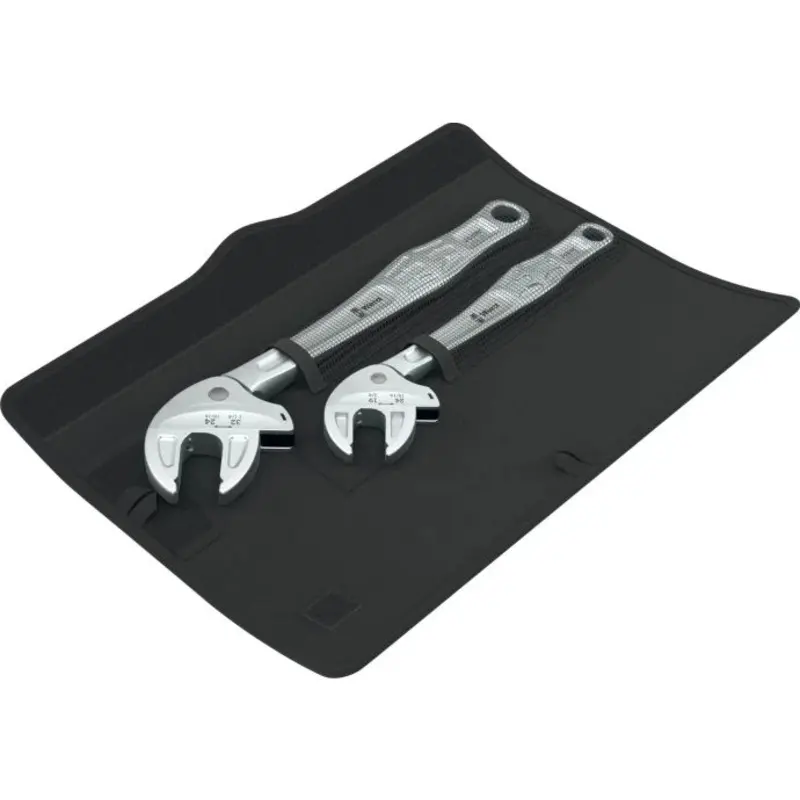 Wera 6004 Joker 2 Set 1 Self-setting Adjustable Spanner Set 2 Piece