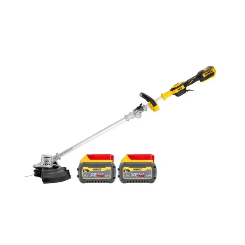 DeWalt DCMST561 18V Cordless Brushless String Trimmer with 2 x 6.0Ah Batteries