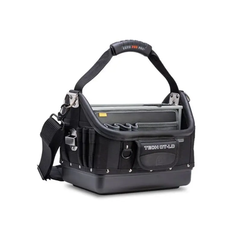 Veto Pro Pac TECH OT-LC BLACKOUT Large Technician Open Tote Tool Bag