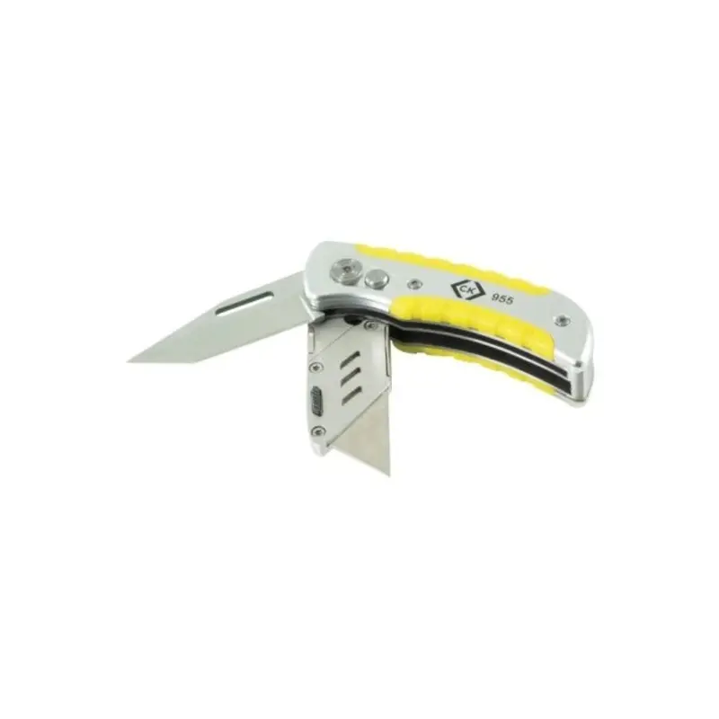 C.K T0955 Twin Blade Folding Utility Knife