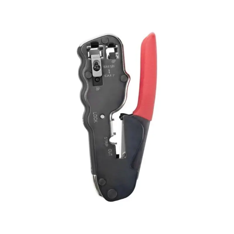 C.K Tools T3673A Compact Pass-Through Modular Crimper 6/8P