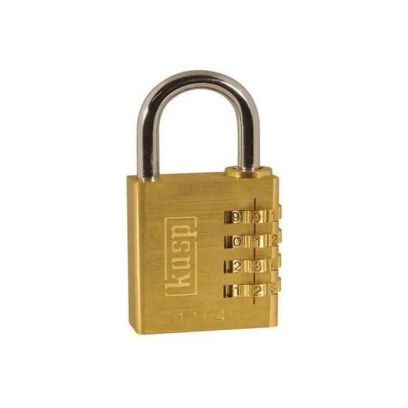 CK K11040D Kasp 40mm Combination Padlock Brass