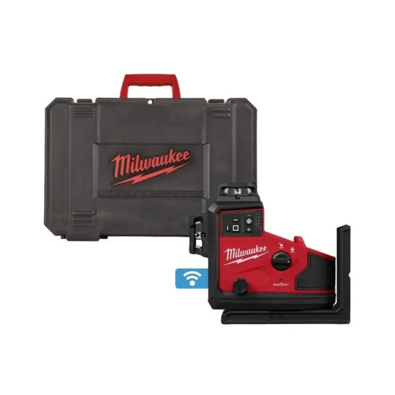 Milwaukee M12A3PLO-0C 12V M12 Green Auto Alignment 360 3 Plane Laser With Carry Case
