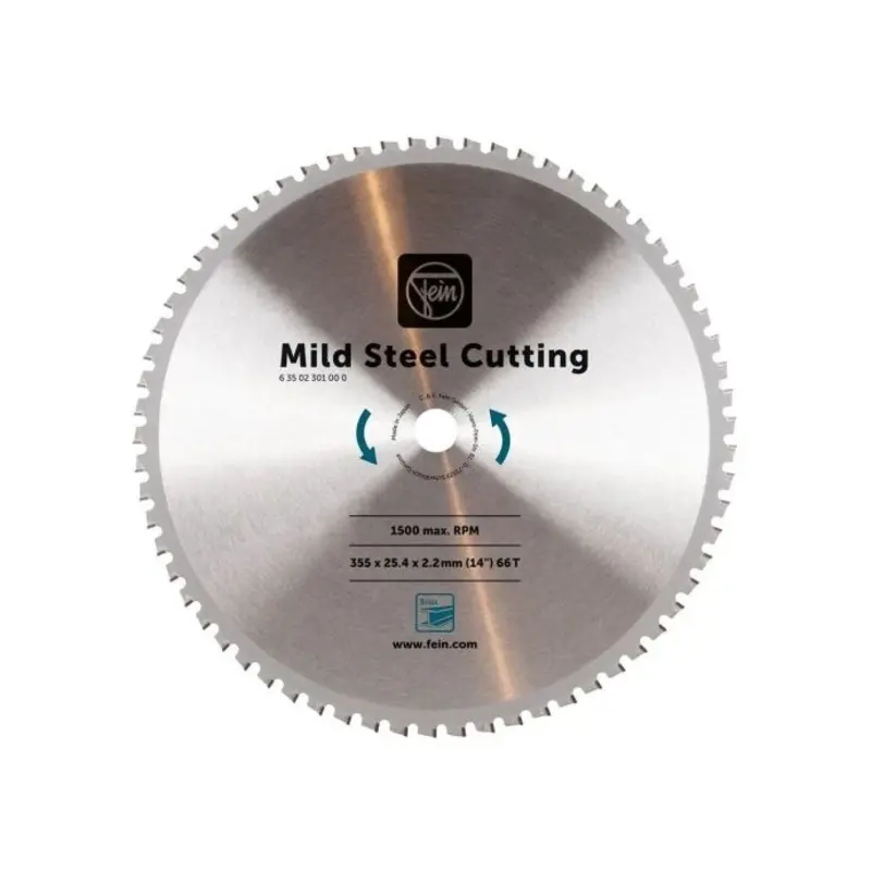 Fein 63502301000 Saw Blade For Construction Steel 355 mm, Thickness 2.2 mm