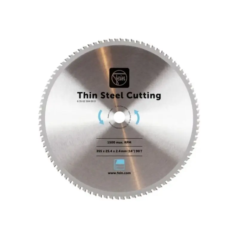 Fein 63502304000 Saw Blade For Flat Steel 355 mm, Thickness 2.4 mm