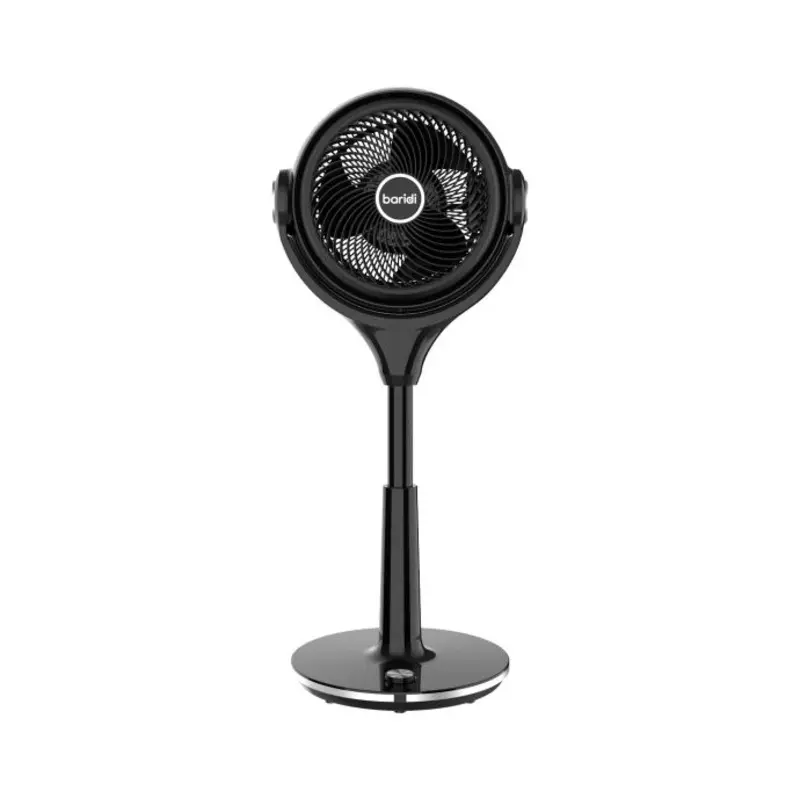 Sealey Baridi Pedestal Fan with Remote Control 10" Black 230V