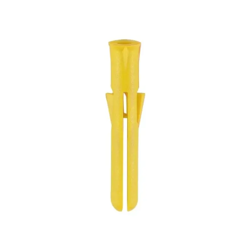 TIMCO Yellow Premium Plastic Plugs - 25mm - Pack of 1000 Pieces