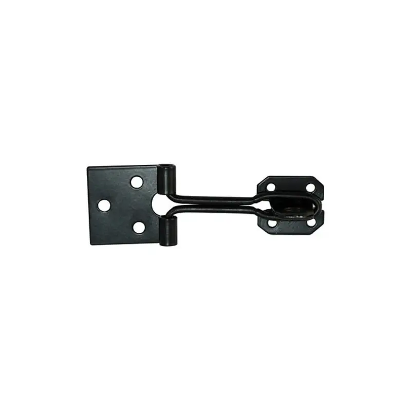 TIMCO Hasp & Staple Wire Pattern Black - 3"